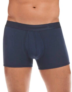 2xist Men's Premium Pima Cotton Flex Low Rise Trunk 032033 -Freshpair Lingerie Store 032033 48007 F