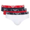Emporio Armani Monogram 3-Pack Brief 111734-97010