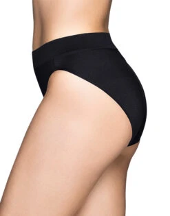 Vanity Fair Beyond Comfort Hi-Cut Brief 13212 -Freshpair Lingerie Store 13212 Midnight Black crop SQ