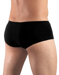 Doreanse Adonis Low Rise Anatomical Cotton Trunk Underwear 1750 -Freshpair Lingerie Store 1750 BLK B 1