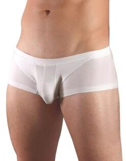 Doreanse Adonis Low Rise Anatomical Cotton Trunk Underwear 1750 -Freshpair Lingerie Store 1750 WHT 6 1