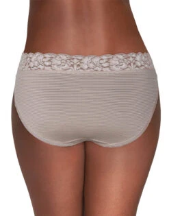 Vanity Fair Flattering Lace Bikini 18285 -Freshpair Lingerie Store 18285 2308 ToastedCoconutStripe VANITYFAIR PANTS asset model back 3x4 9c438421 2e54 4664 ad30 7230b6bbea54
