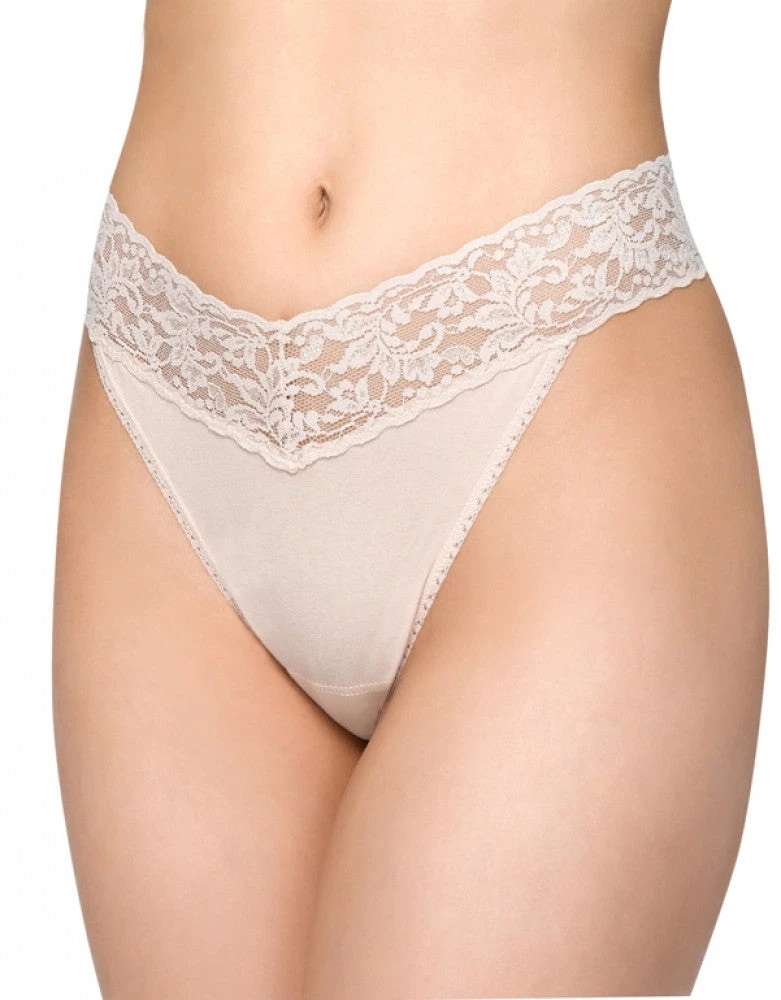 Hanky Panky Cotton With A Conscience Original Rise Thong 891801 5 Hanky Panky Cotton With A Conscience Original Rise Thong 891801 - Image 3