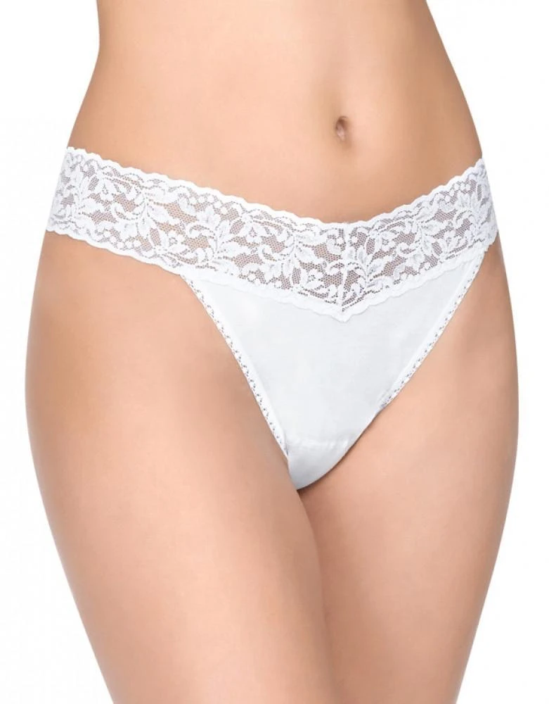 Hanky Panky Cotton With A Conscience Original Rise Thong 891801 7 Hanky Panky Cotton With A Conscience Original Rise Thong 891801 - Image 5