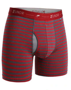 2UNDR Day Shift Boxer Brief Stripes 2U13BB -Freshpair Lingerie Store 2U13BB.139