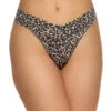 Hanky Panky Classic Leopard Original Rise Thong 2X1184 -Freshpair Lingerie Store 2X1184