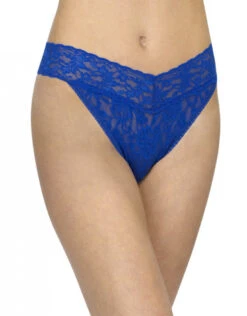 Hanky Panky Stretch Signature Original Rise Lace Thong 4811 -Freshpair Lingerie Store 309125