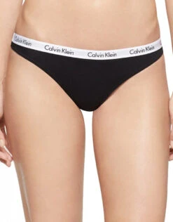 Calvin Klein Women 3-Pack Carousel Thong Black/White/Grey QD3587 -Freshpair Lingerie Store 357938 a20c2fff 6821 43dd 860a d34109ace8ee