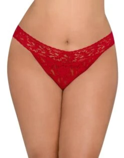 Hanky Panky Stretch Original Rise Lace Plus Size Thong 4811X -Freshpair Lingerie Store 4811X red b 91997ac4 f723 4ef3 a6ed 52fd1cb24572