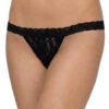 Hanky Panky Signature Lace G-String 482051 -Freshpair Lingerie Store 482051 black