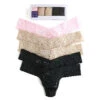 Hanky Panky Signature Lace 5 Pack Low Rise Thong 4911FPK