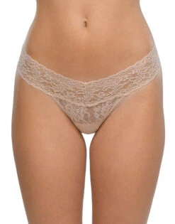 Hanky Panky Signature Lace 5 Pack Low Rise Thong 4911FPK -Freshpair Lingerie Store 4911FPK chai