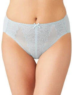 Wacoal Retro Chic Hi Cut Panty Cloud Blue 841186