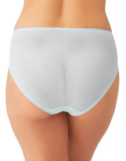 Wacoal Retro Chic Hi Cut Panty Cloud Blue 841186 -Freshpair Lingerie Store 841186 465 B