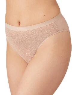 Wacoal All Edge Hi Cut Panty 841341 12 Wacoal All Edge Hi Cut Panty 841341 -Freshpair Lingerie Store 841341 255 S