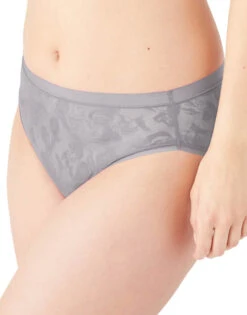 Wacoal Awareness Hi Cut Pink Lemonade/ Silver Sconce 871101 -Freshpair Lingerie Store 871101 049 S