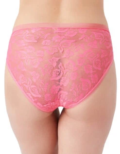 Wacoal Awareness Hi Cut Pink Lemonade/ Silver Sconce 871101 -Freshpair Lingerie Store 871101 680 B