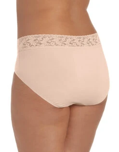 Hanky Panky Cotton With A Conscience Plus Size French Brief 892461X -Freshpair Lingerie Store 892461X chai back