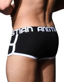 Andrew Christian Almost Naked Retro Pocket Boxer 92831 -Freshpair Lingerie Store 92831Boxer Black04