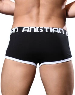 Andrew Christian Almost Naked Retro Pocket Boxer 92831 -Freshpair Lingerie Store 92831Boxer Black05