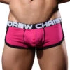 Andrew Christian Show It Retro Pop Mesh Boxer 92834 2 Andrew Christian Show It Retro Pop Mesh Boxer 92834 -Freshpair Lingerie Store 92834Boxer Fuchsia01