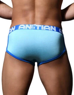 Andrew Christian Show It Retro Pop Mesh Boxer 92834 -Freshpair Lingerie Store 92834Boxer Sky05