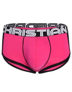 Andrew Christian Show It Retro Pop Mesh Boxer 92834 -Freshpair Lingerie Store 92834FuchsiaA