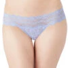 B.tempt'd By Wacoal Lace Kiss Thong Brunera Blue 970182 1 B.tempt'd By Wacoal Lace Kiss Thong Brunera Blue 970182 -Freshpair Lingerie Store 970182 493