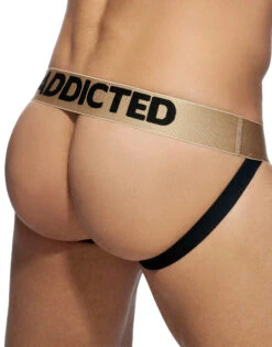 Addicted 3- Pack Tropical Mesh Jock Push Up AD911P -Freshpair Lingerie Store AD911 C12B