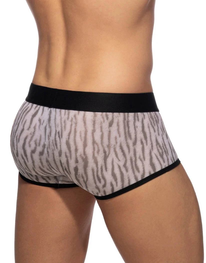 Addicted Tiger Print Trunk AD973 4 Addicted Tiger Print Trunk AD973 - Image 2