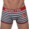 Addicted Men's Sailor Boxer AD142 -Freshpair Lingerie Store Addicted AD142 Red Sailor B 3