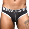 Andrew Christian Show-It Retro Pop Brief 91989 -Freshpair Lingerie Store April 91989Brief Black06