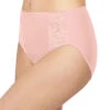 Bali Double Support Moisture Wicking No Show Hi Cut Brief Panty DFDBHC 1 Bali Double Support Moisture Wicking No Show Hi Cut Brief Panty DFDBHC -Freshpair Lingerie Store Bali DFDBHC Blushing Pink B