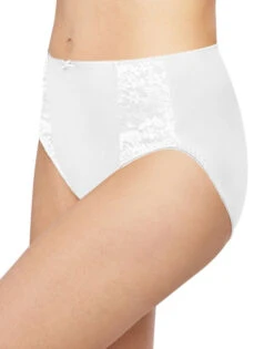 Bali Double Support Moisture Wicking No Show Hi Cut Brief Panty DFDBHC 15 Bali Double Support Moisture Wicking No Show Hi Cut Brief Panty DFDBHC -Freshpair Lingerie Store Bali DFDBHC White B copy