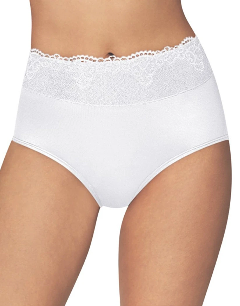 Bali Passion For Comfort Lace No Show Brief Panty DFPC61 3 Bali Passion For Comfort Lace No Show Brief Panty DFPC61
