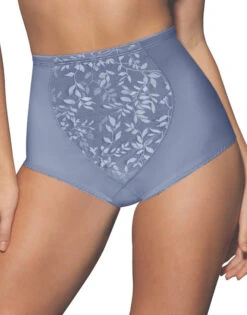 Bali Body Tummy Panel Brief Panty With Moderate Control 2-Pack DFX710 -Freshpair Lingerie Store Bali X710 In The NavyChateau Blue B