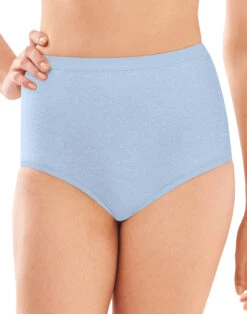 Bali Full-Cut Fit Stretch Brief Panty DF2324 22 Bali Full-Cut Fit Stretch Brief Panty DF2324 -Freshpair Lingerie Store Bali 2324 Blue Tulle Heather B 1