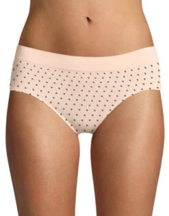 Bali One Smooth U All Around Smoothing Hipster DF2H63 -Freshpair Lingerie Store Bali 2H63 Blushing Pink Dot B