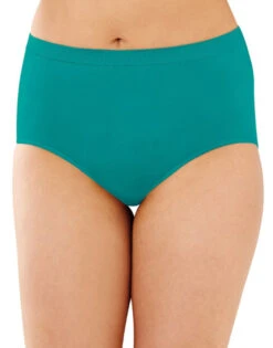 Bali Comfort Revolution Microfiber Brief 3 Pack DFAK88 -Freshpair Lingerie Store Bali AK88 TealWhiteCoral Punch Dot B