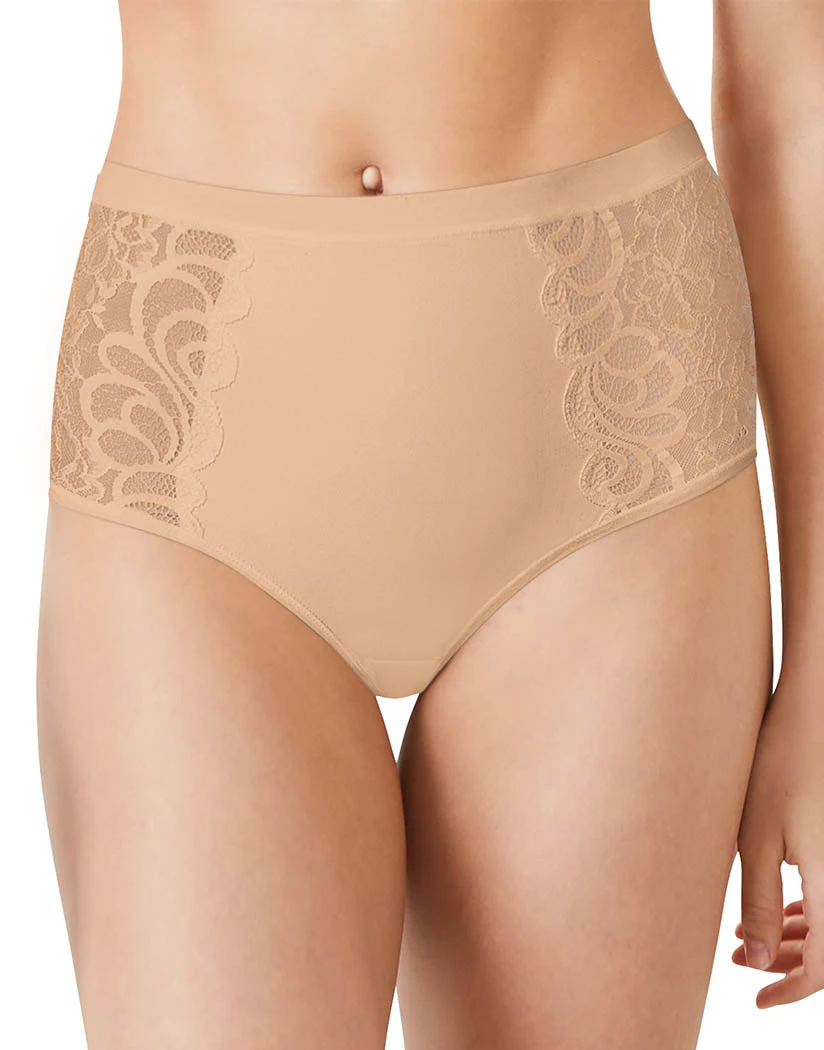 Bali One Smooth U Tummy Smoothing Lace Accents Brief DFLTSB 4 Bali One Smooth U Tummy Smoothing Lace Accents Brief DFLTSB - Image 2