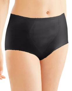 Bali 2-Pack Tummy Panel Brief DFX70J -Freshpair Lingerie Store Bali X70J Black B 1
