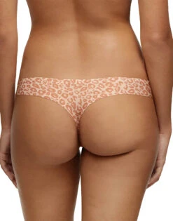 Chantelle Soft Stretch Seamless Thong 11D9 -Freshpair Lingerie Store C11D90 0QR TU SOFTSTRETCH THONG BRIEF BK HD