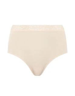 Chantelle Soft Stretch One Size Brief With Lace 11G7 -Freshpair Lingerie Store C11G70 01N TU SOFTSTRETCH FULLBRIEFLACE PS1