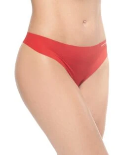 Calvin Klein Women Invisible Seamless Thong D3428 24 Calvin Klein Women Invisible Seamless Thong D3428 -Freshpair Lingerie Store CKW D3428 Manic Red B 2 af5610e5 fa30 489a afde 7d1f140b1072