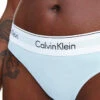 Calvin Klein Modern Cotton Thong Rain Dance F3786 -Freshpair Lingerie Store CKW F3786 RainDance 450 B 1