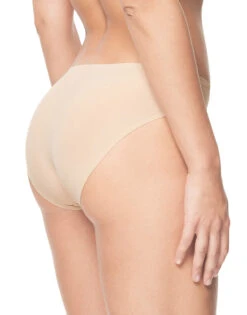 Chantelle Soft Stretch One Size Seamless Hi-Cut Brief 1067 -Freshpair Lingerie Store Chantelle 1067 Nude B