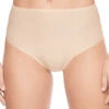 Chantelle Soft Stretch One Size Seamless High Waist Thong 1069 -Freshpair Lingerie Store Chantelle 1069 Nude B 1