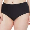 Chantelle Soft Stretch Seamless Full Brief Plus Size Panty 1137 2 Chantelle Soft Stretch Seamless Full Brief Plus Size Panty 1137 -Freshpair Lingerie Store Chantelle 1137 Black B 1