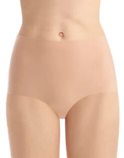 Commando Butter High Rise Brief Panty HRP04 -Freshpair Lingerie Store Commando HRP04 Beige B 2