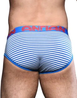 Andrew Christian Hampton Stripe Brief W/ Almost Naked 92298 -Freshpair Lingerie Store Dec 92298Brief05